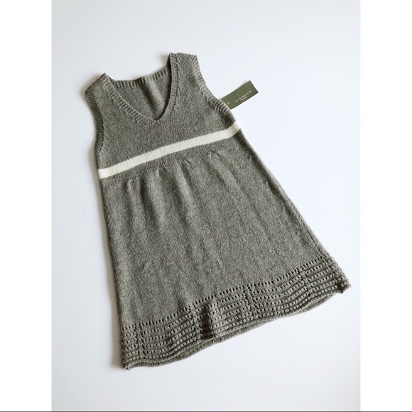 Luca Fashion Dresses & Skirts - Gorgeous Luca Fashion Beige/white Sweater Dress